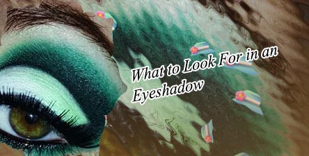Eyeshadow colors for green eyes