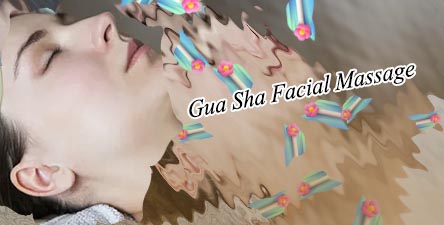 Face gua sha massage