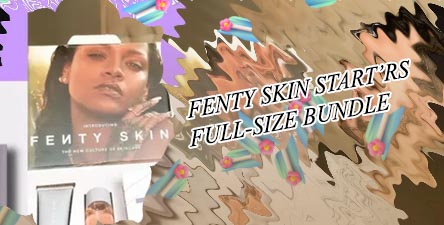 Fenty 3 step skin care