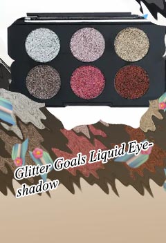 Glitter eyeshadow looks