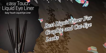 Graphic liquid eyeliner