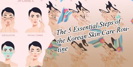 Korean face routine steps
