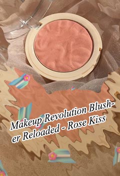Makeup revolution blusher reloaded rose kiss