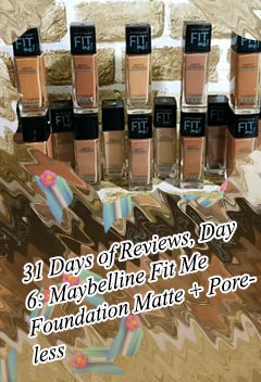 Matte poreless foundation