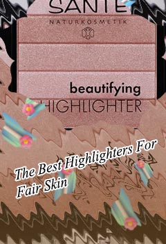 Natural highlighter makeup
