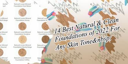 Natural powder foundation