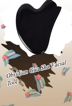 Obsidian guasha