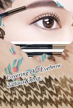 Organic eyebrow tattoo