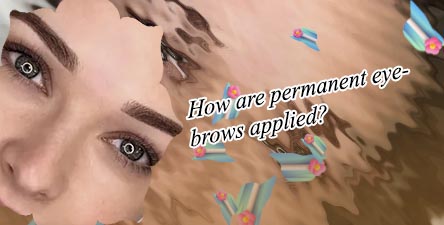 Permanent eye brow